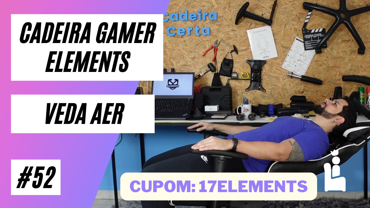 Cadeira Gamer Elements Veda AER