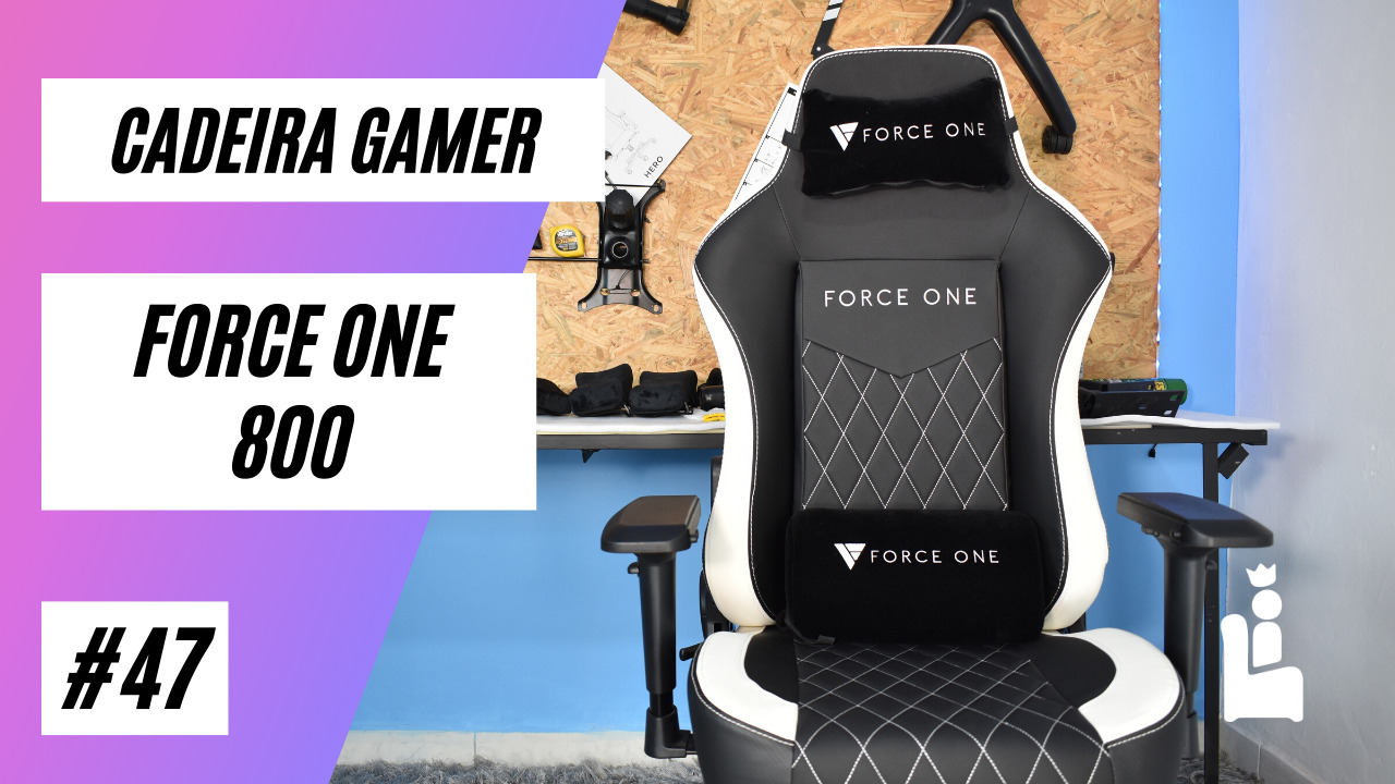 Cadeira Gamer Force One Ultimate 800