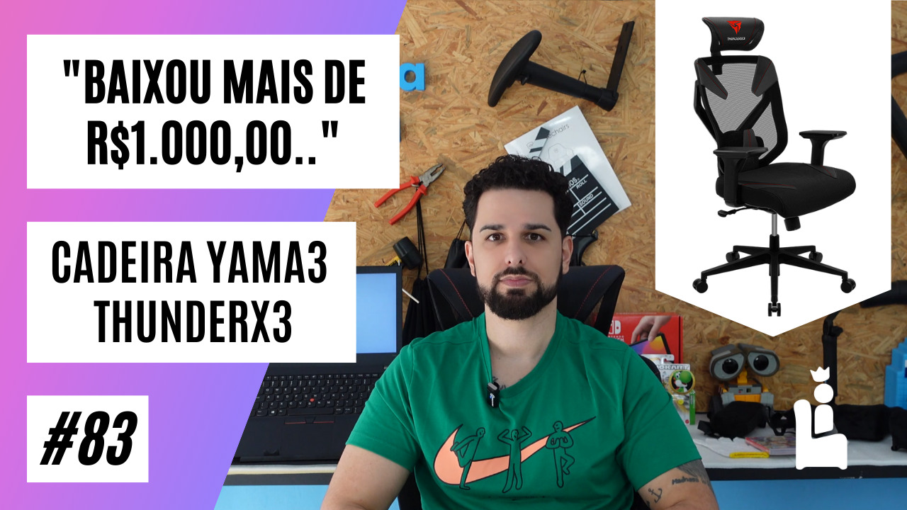 Cadeira Gamer / Office Thunderx3 YAMA3