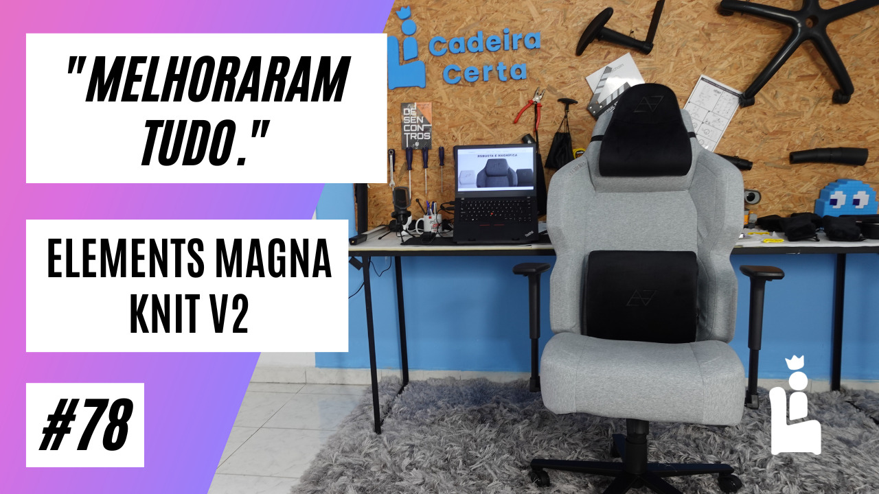 Cadeira Gamer Elements Magna Knit (V2)