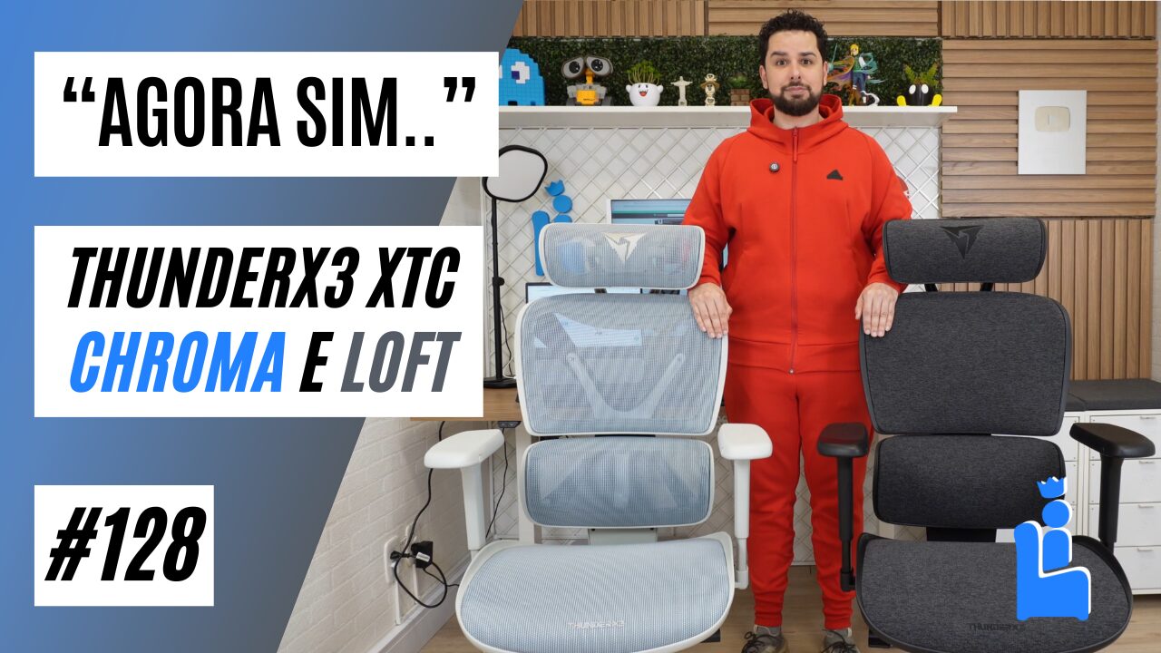 Cadeira Office ThunderX3 XTC V2 Loft (Poliéster)