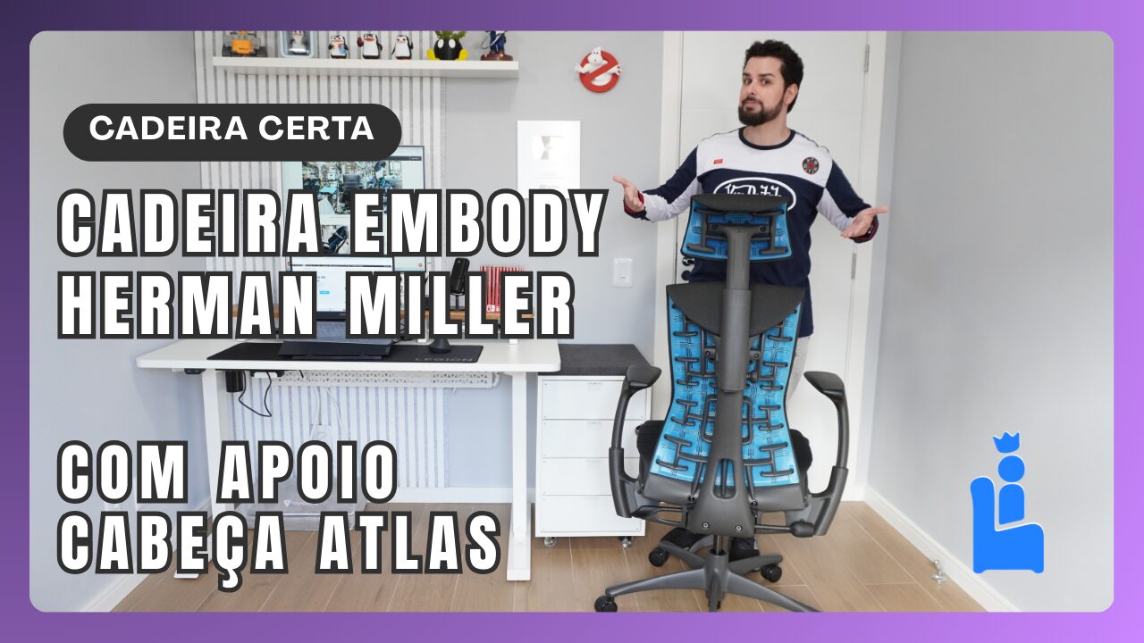 Cadeira Herman Miller Embody Logitech