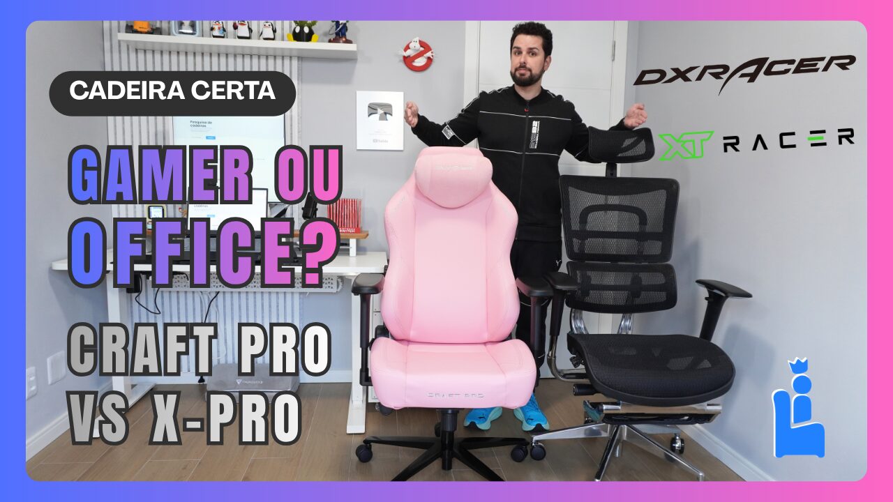 Cadeira Gamer DxRacer Craft PRO