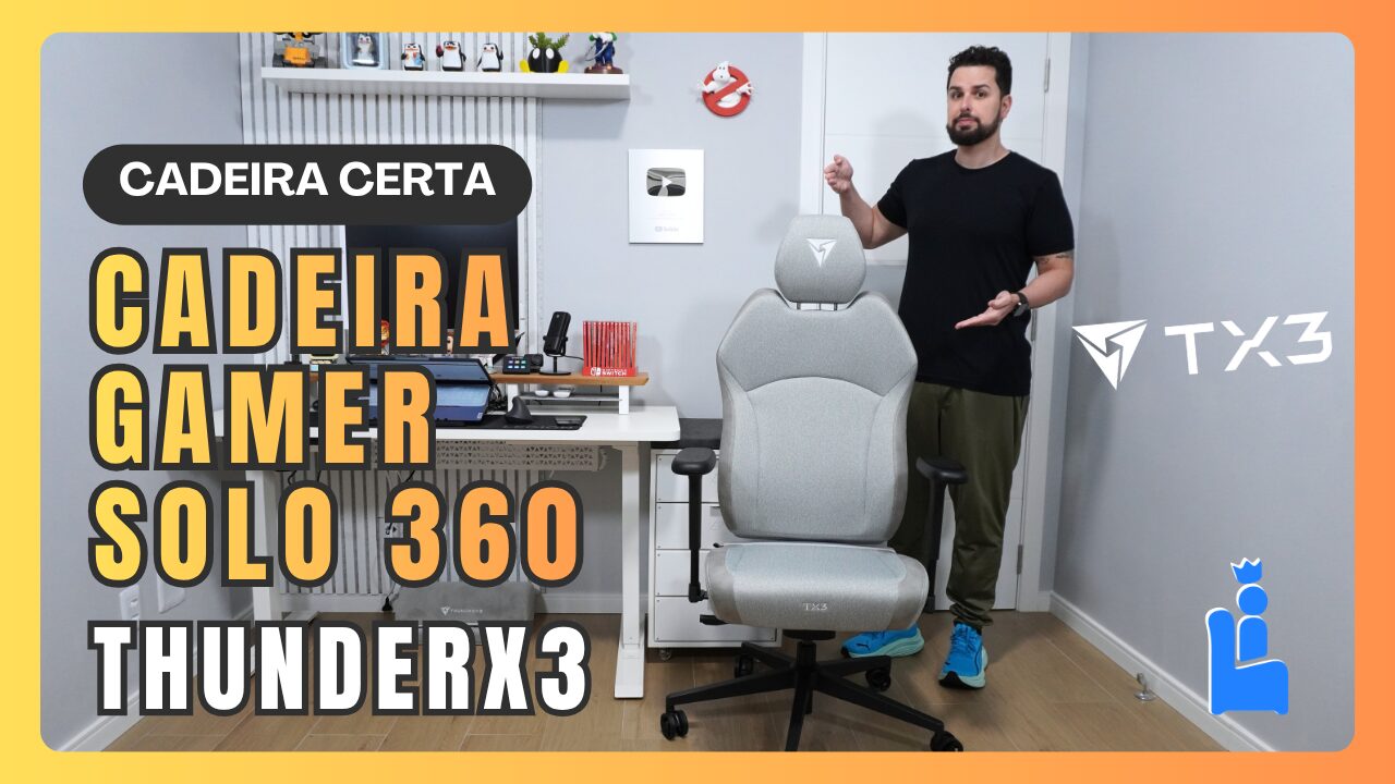 Cadeira Gamer ThunderX3 Solo 360